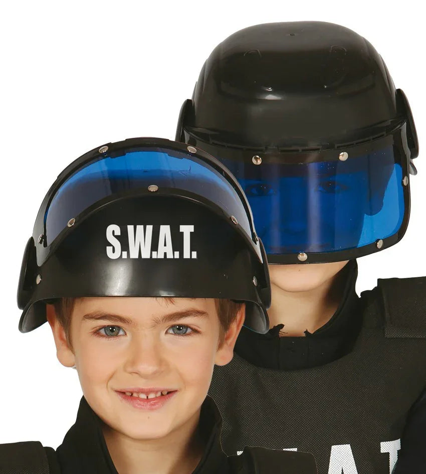 Casco Policía S.W.A.T para Niños Cascos Guirca